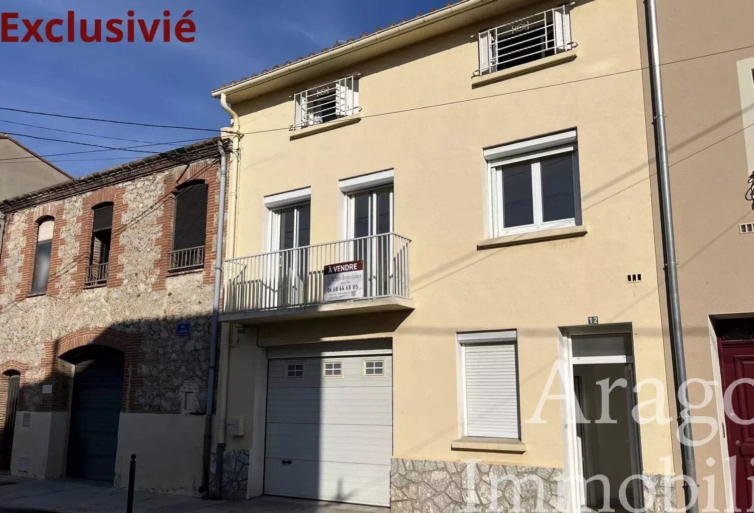 MAISON A VENDRE RIVESALTES 5 CHAMBRES — photo 1