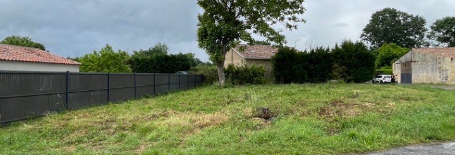 Terrain  587 m² à vendre à Peujard (33240)
