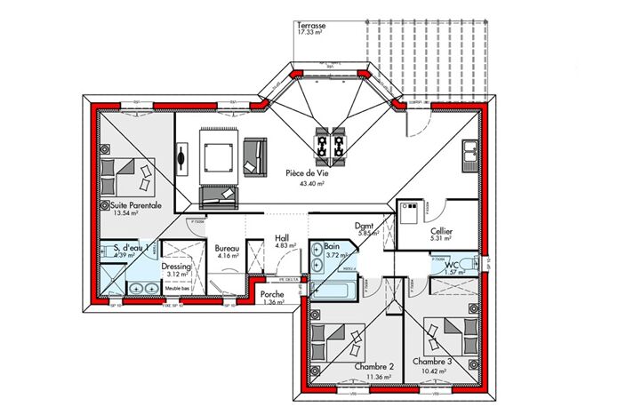 Maison à construire à Mios (33380) — photo 3