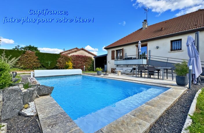 LA CLAYETTE (71) Maison à vendre,150 m², 8 pièces, 5 chambres, piscine sur terrain de 771 m² — photo 2