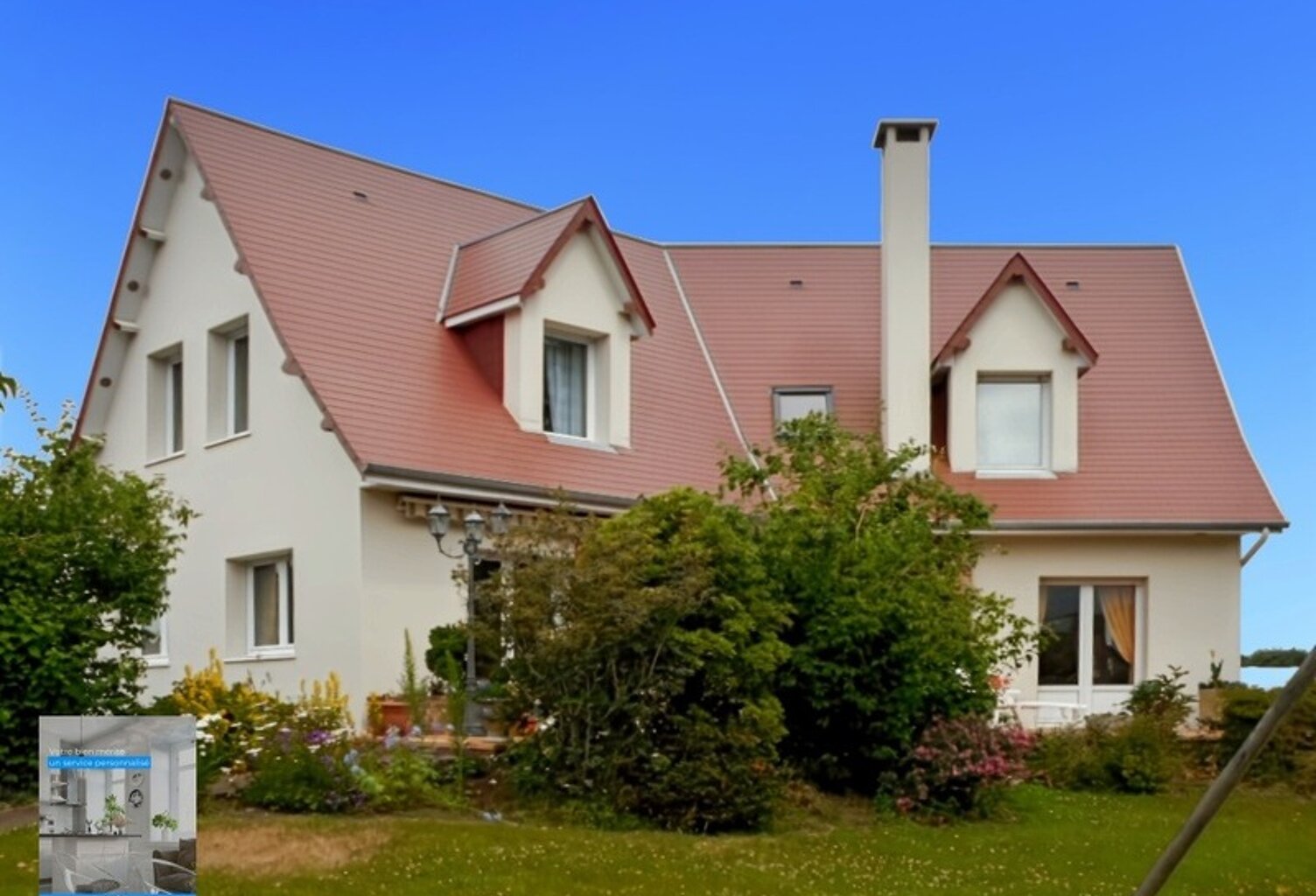 Dpt Orne (61), à vendre FLERS Beau pavillon de 136 m² avec terrain arboré de 1 271,00 m² — photo 1