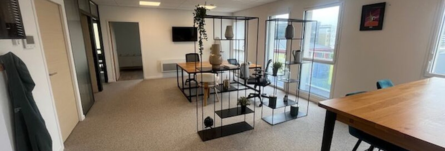 Bureau  90 m² à louer à Brest (29200)