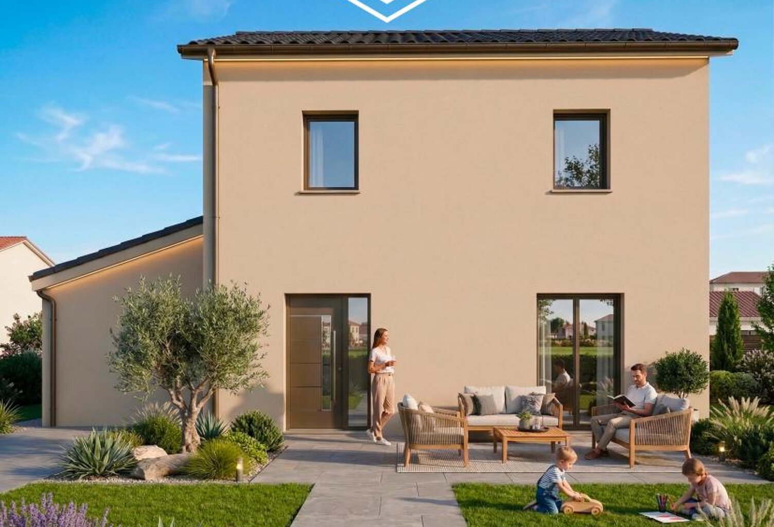 Maison 4 pièces 90m2 avec garage — photo 1