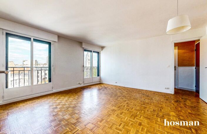 Appartement 2 pièces 46,5 m² — Balcon, vue dégagée & étage élevé avec ascenseur — Alésia / Jean Moulin, Paris 14e — photo 4