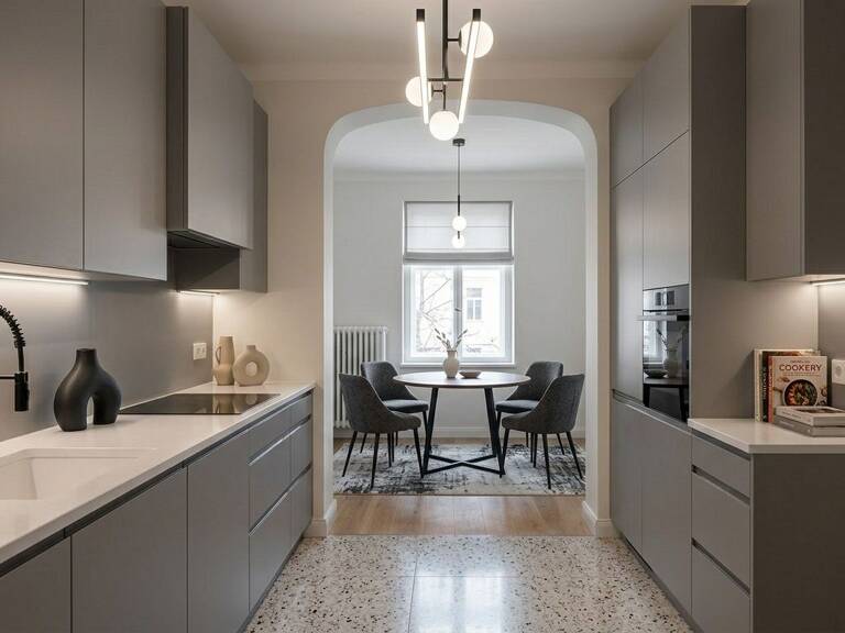 Maison mitoyenne d'un coté de 97m² avec terrasse intime, proximité immédiate gare et A31 — photo 1
