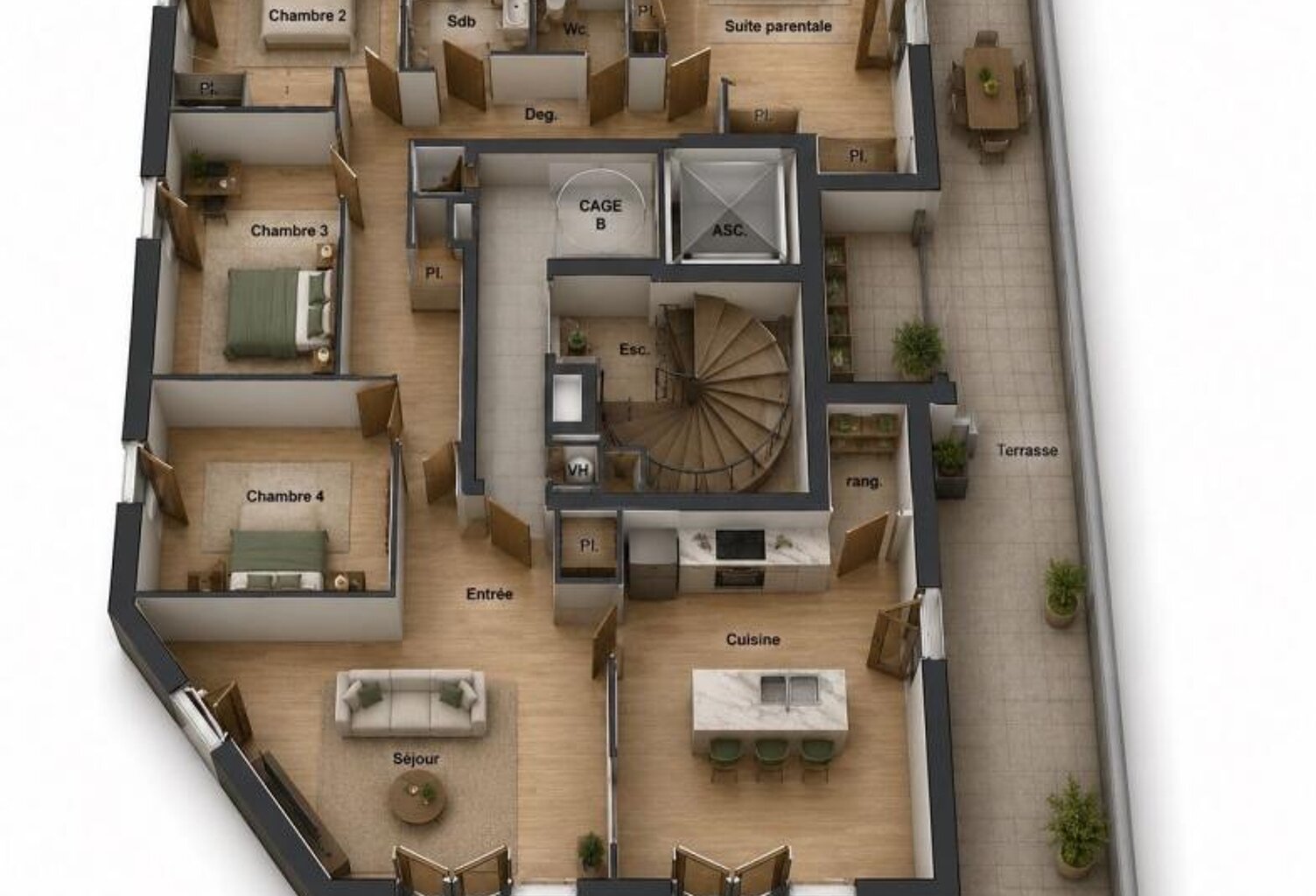 Appartement À Vendre — photo 1