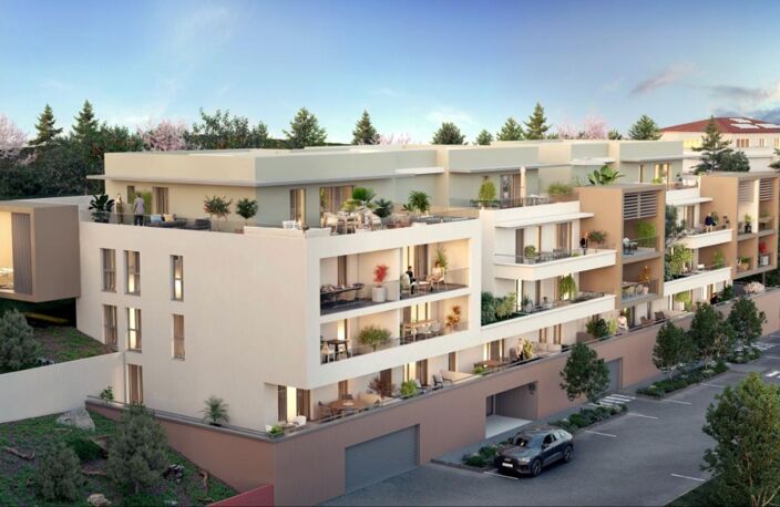 VILLA NEUVE SUR LES TOITS TYPE 3 94 M2 AVEC ROOFTOP PRIVATIF DE 108 M2  DANS RESIDENCE NEUVE — photo 2