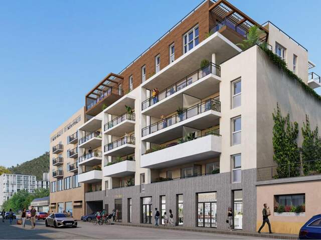 APPARTEMENT TYPE 4 DERNIER ÉTAGE AVEC SPACIEUSE TERRASSE PLEIN SUD DANS RÉSIDENCE NEUVE PREMIUM VENDUE EN VEFA — photo du bien