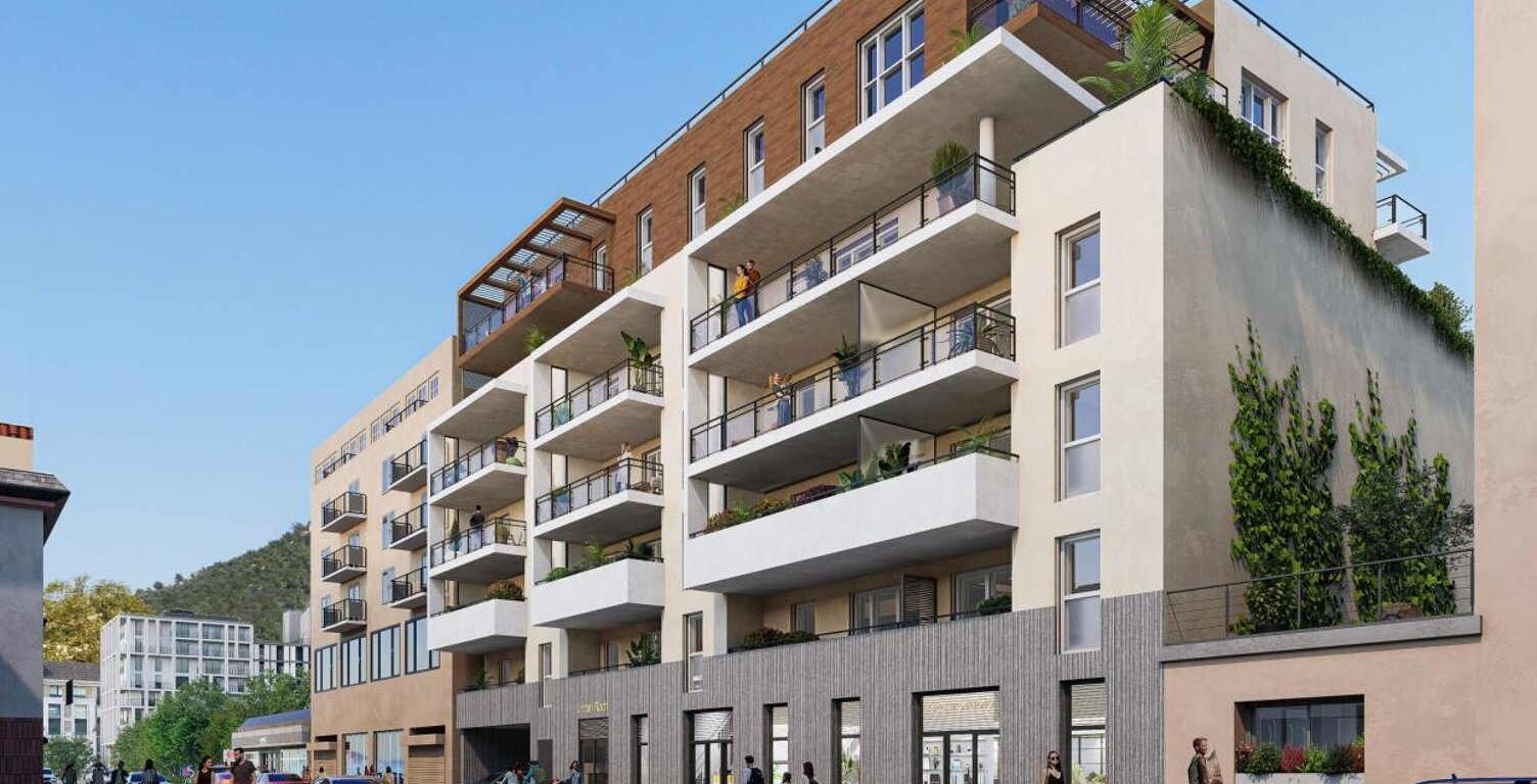 APPARTEMENT NEUF TYPE 3 AVEC BALCON DE 17 M2 DANS RÉSIDENCE STANDING EN VEFA À NICE — photo 1