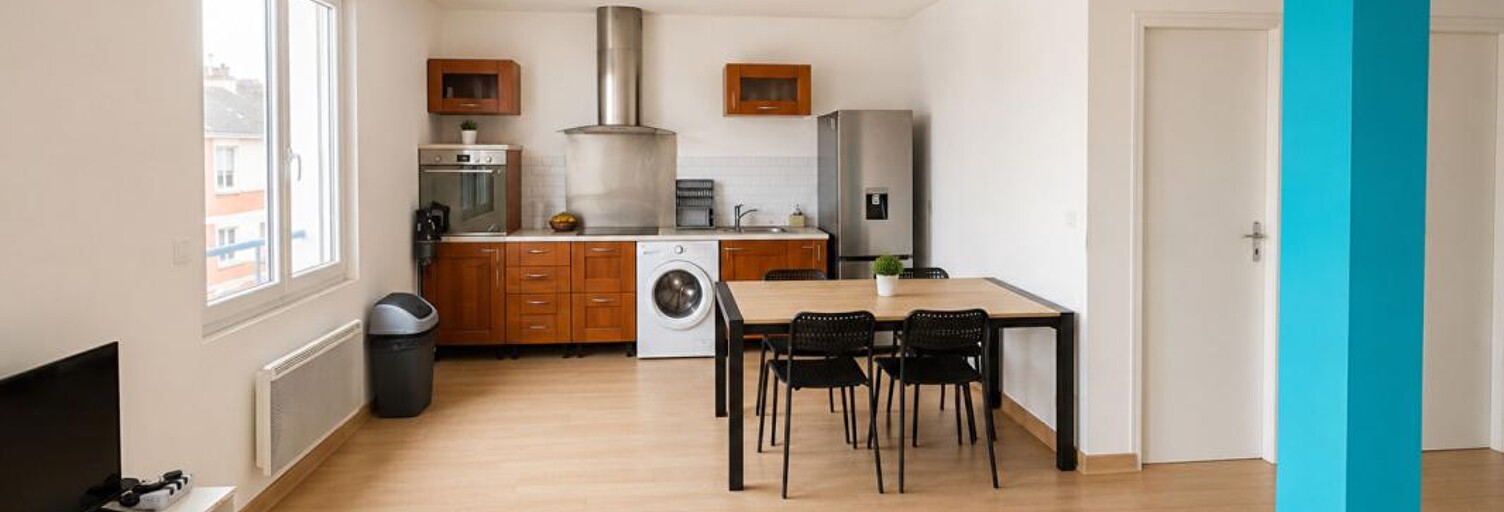 Appartement 2 Pièces 50 m² à vendre à Saint-Nazaire (44600)