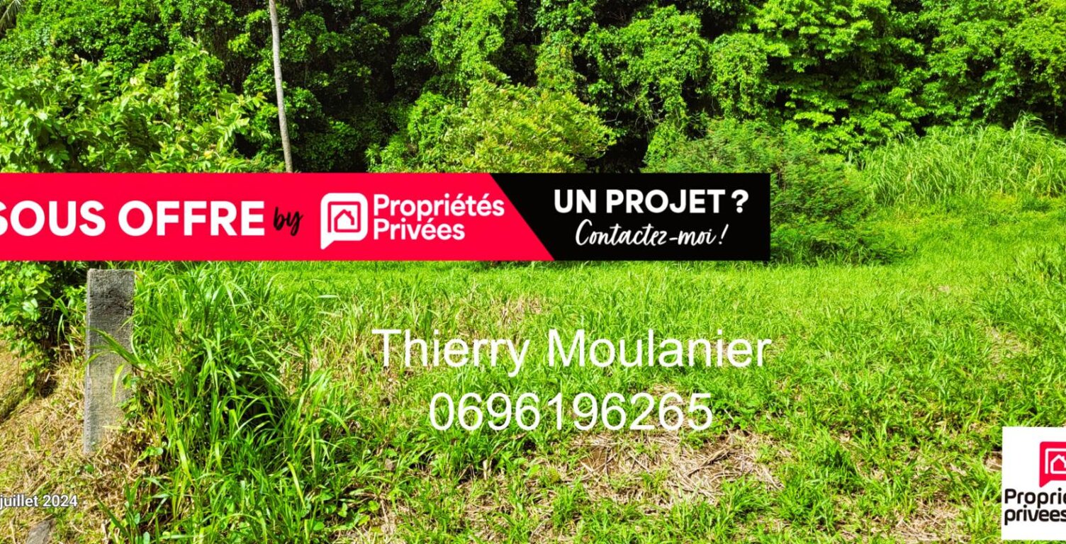 Trinité, Terrain constructible avec vue mer 11914 m2 — photo 1