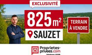Terrain  825 m² à vendre à Sauzet (26740)