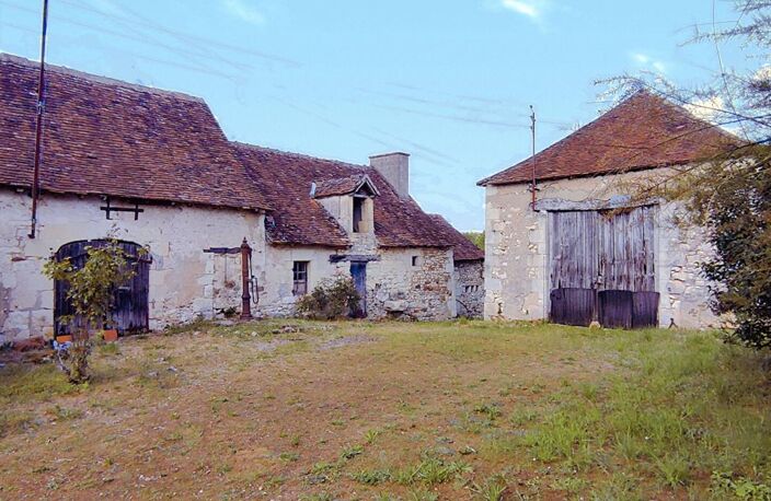 Maison de pays Yzeures Sur Creuse 3 pièces grange et terrain — photo 3