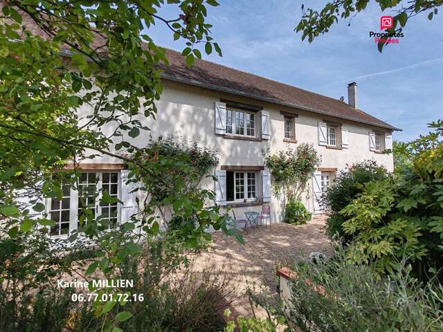 MUZY 27650 Maison individuelle - 1 étage - 5 chambres - Dépendance aménagée - Double garage - Terrain - 547000  HAI — photo du bien