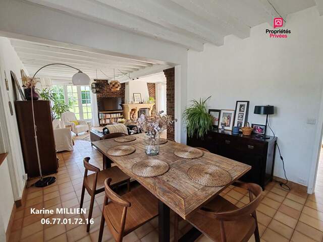 MUZY 27650 Maison individuelle - 1 étage - 5 chambres - Dépendance aménagée - Double garage - Terrain - 547000  HAI — photo du bien