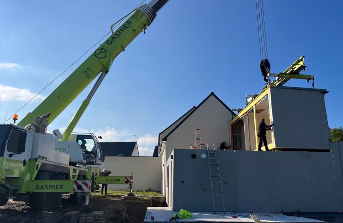 PROJET MAISON MODULAIRE A OSSATURE BOIS  — photo 2