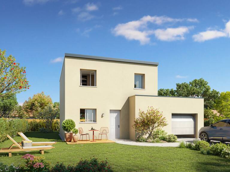 PROJET MAISON OSSATURE BOIS ELVEN — photo 1