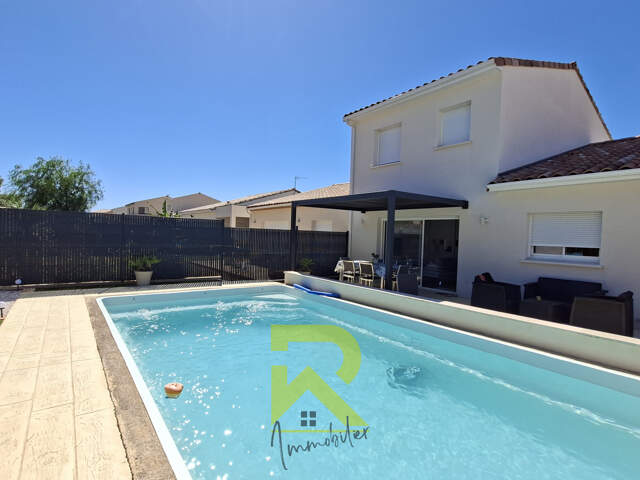 Maison contemporaine de 2024 - 101 m2   4 chambres   Piscine — photo du bien