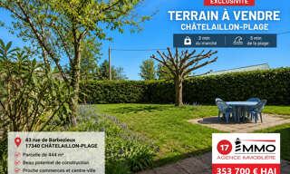 Terrain  444 m² à vendre à Châtelaillon-Plage (17340)