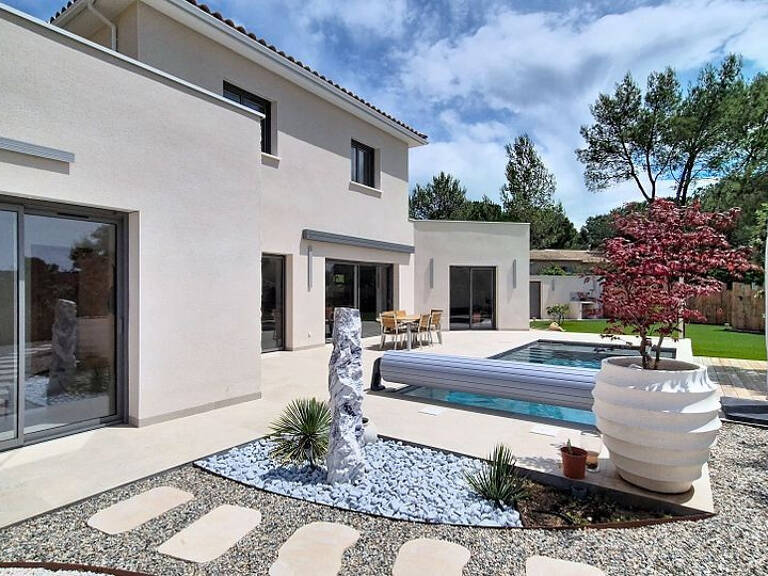 LANGADE   Au coeur de la Vaunage superbe villa contemporaine — photo 1