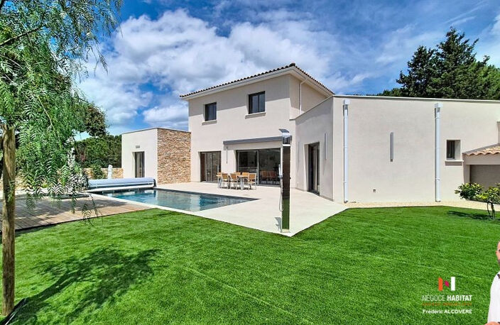 LANGADE   Au coeur de la Vaunage superbe villa contemporaine — photo 2