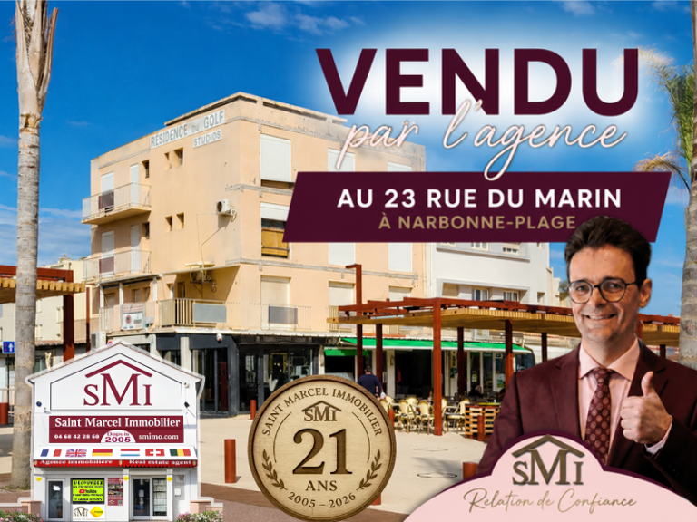 RARE, ensemble immobilier à NARBONNE PLAGE proche MER — photo 1