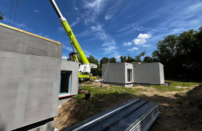 MAISON MODULAIRE A OSSATURE BOIS A BATIR  — photo 4
