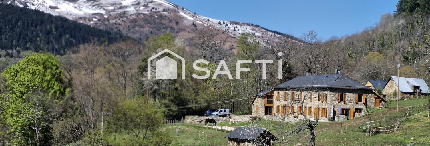 Maison 9 Pièces 300 m² à vendre à Saurat (09400)