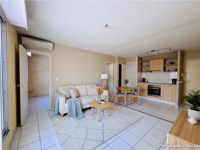 HYERES GARE - APPARTEMENT T2 - STATIONNEMENT PRIVATIF - CAVE — photo du bien
