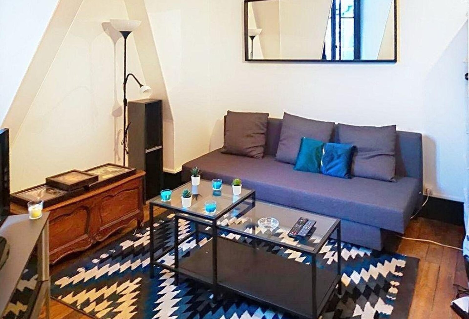 Neuilly Sablons  Studio lumineux au 7? étage, environnement recherché — photo 1