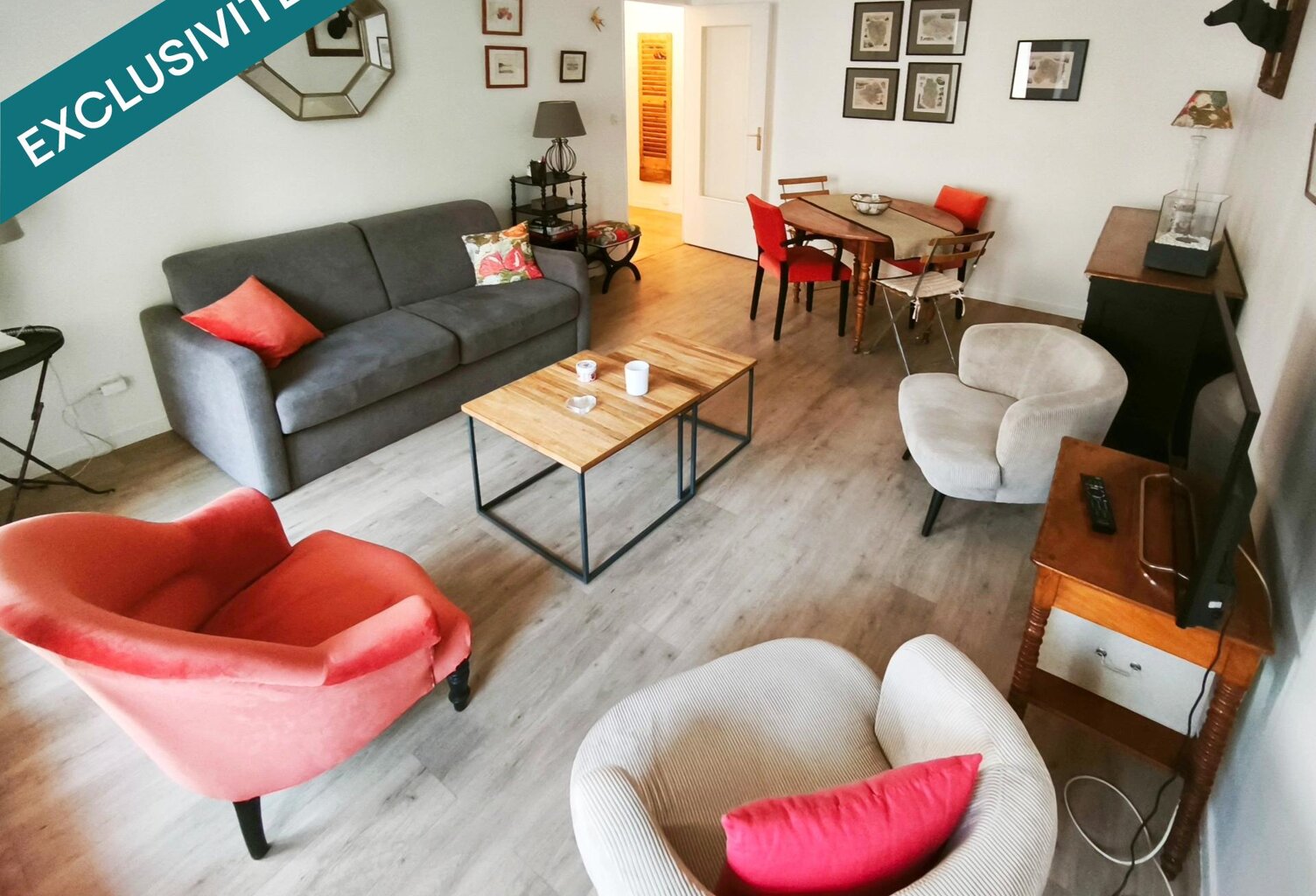 HAUTS-PAVÉS, Belle rénovation pour ce T3 avec ascenseur et box fermé ! — photo 1