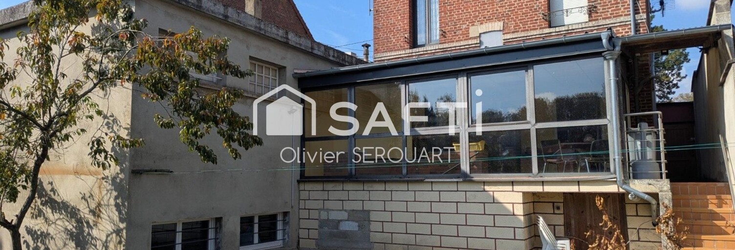 Maison 8 Pièces 155 m² à vendre à Saint-Quentin (02100)