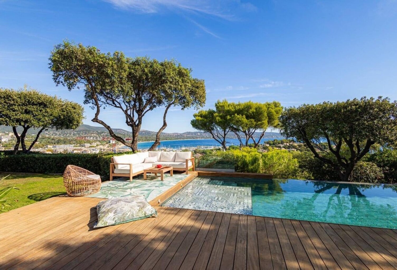 Vue mer · Double villa · Rooftop piscine · Saint-Tropez — photo 1