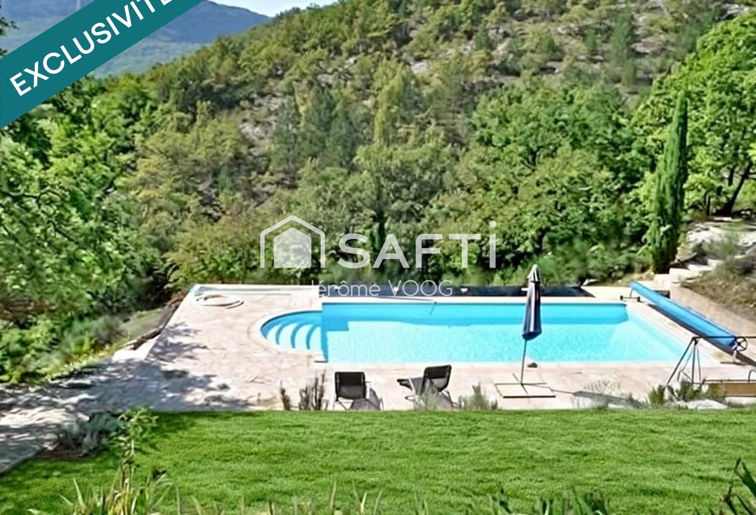 EXCLUSIVITÉ  Domaine d'exception avec trois maisons, piscine et vue panoramique Propriété rare et confidentielle au cœur des Alpes-de-Haute-Provence — photo 1