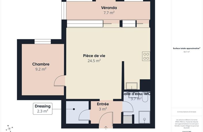 Appartement 2 pièces en Rez de Jardin La Genette  La Rochelle — photo 2