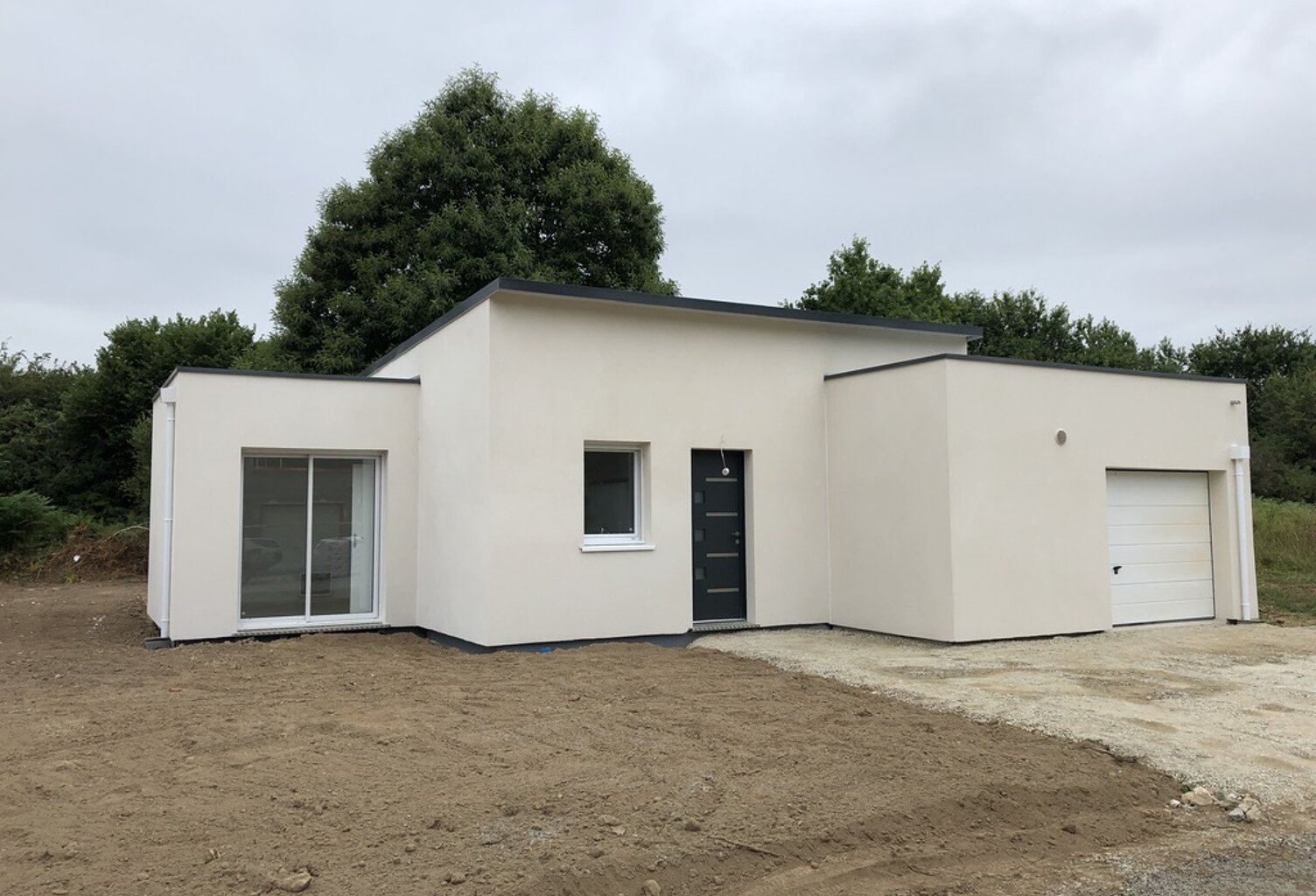 MAISON PLAIN PIED MODULAIRE OSSATURE BOIS A BATIR  — photo 1
