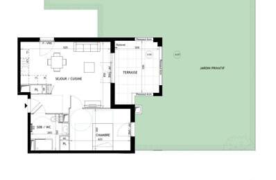 Vente Appartement 2 pièces — photo du bien