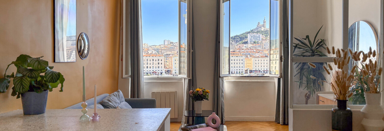 Appartement 3 Pièces 69 m² à vendre à Marseille 2 (13002)