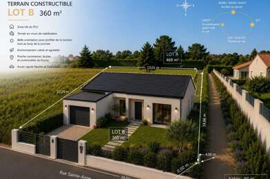 Terrain  89000 €