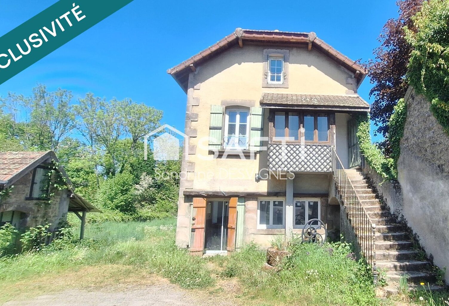 Maison 2 ch + studio indép. et dépendances — photo 1