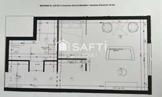 Appartement 1 Pièce 31 m² à vendre à Reims (51100)