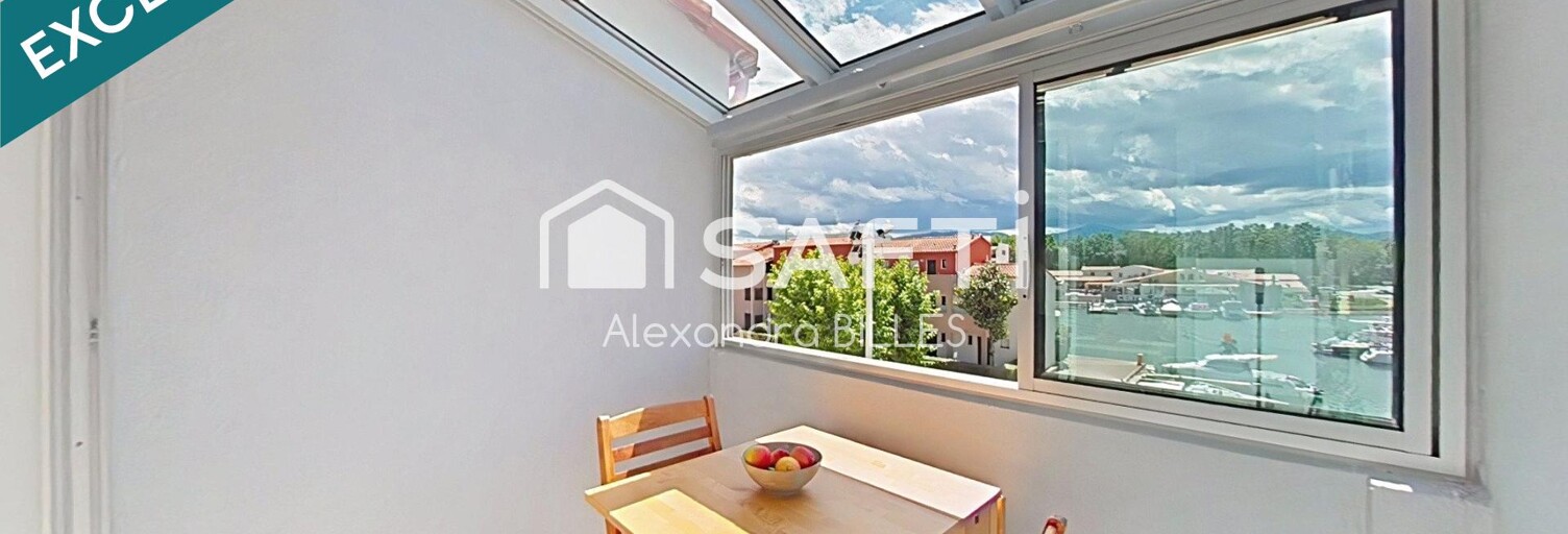 Appartement 2 Pièces 22 m² à vendre à Saint-Cyprien (66750)