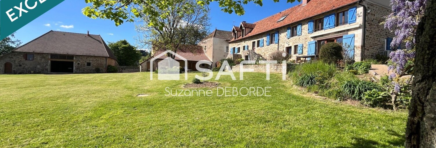 Maison 7 Pièces 177 m² à vendre à Saint-Bonnet-de-Joux (71220)