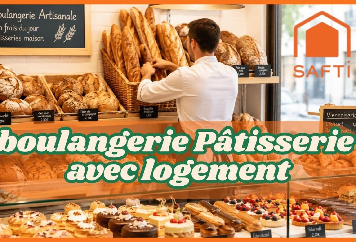 BOULANGERIE  PÂTISSERIE AVEC LOGEMENT — photo 1