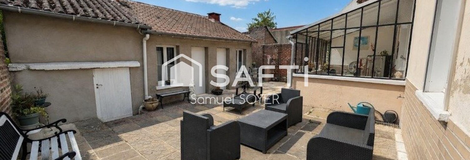 Maison 5 Pièces 102 m² à vendre à Tergnier (02700)