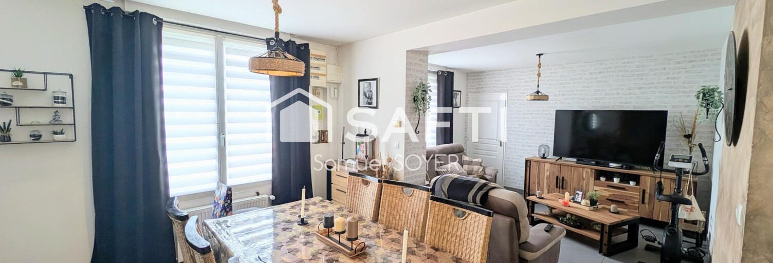 Maison 5 Pièces 102 m² à vendre à Tergnier (02700)