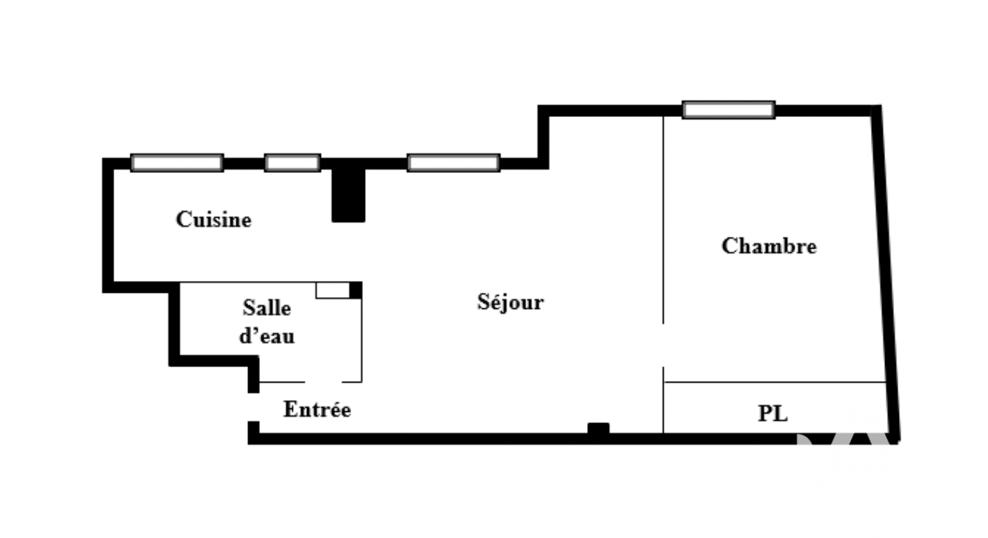 Location Appartement 2 pièces - Photo 5