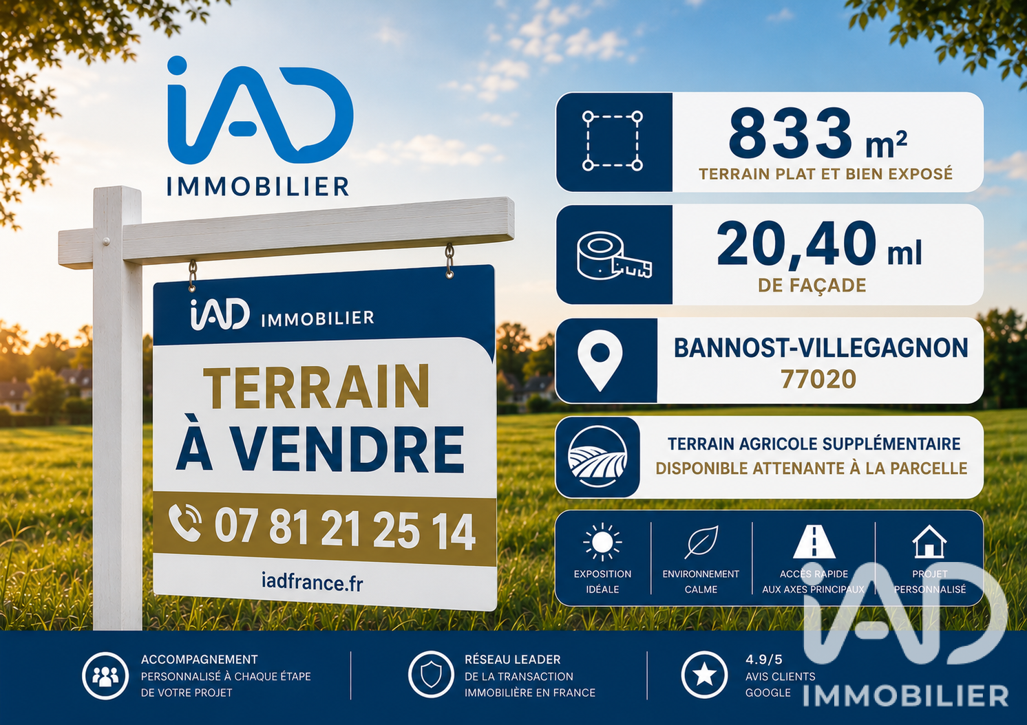 Agence immobilière de I@D FRANCE