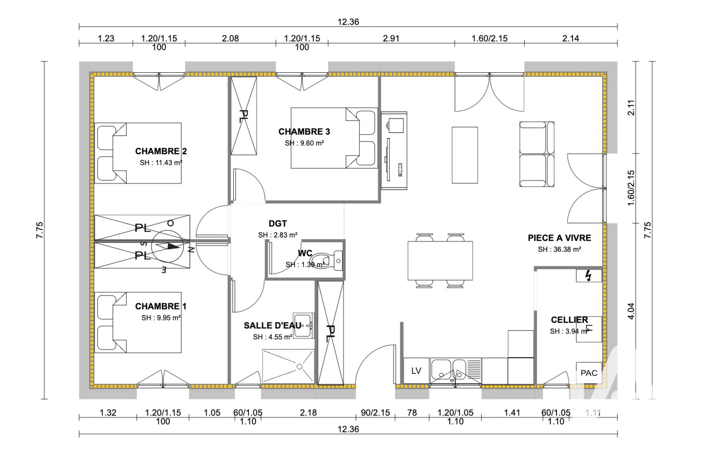 Vente Terrain à bâtir 339 m&sup2; — photo 3