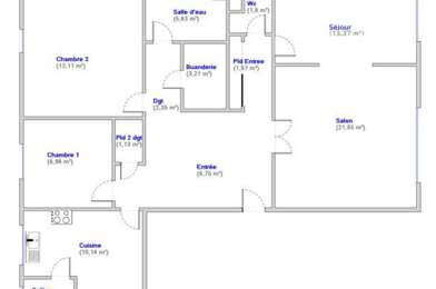 Appartement 4 pièces 147900 €